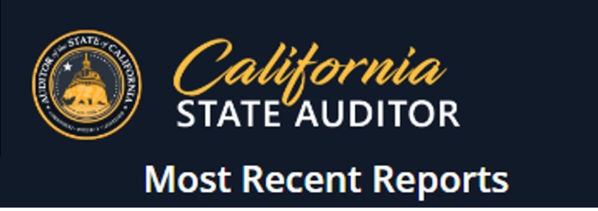 California State Auditor - Reports